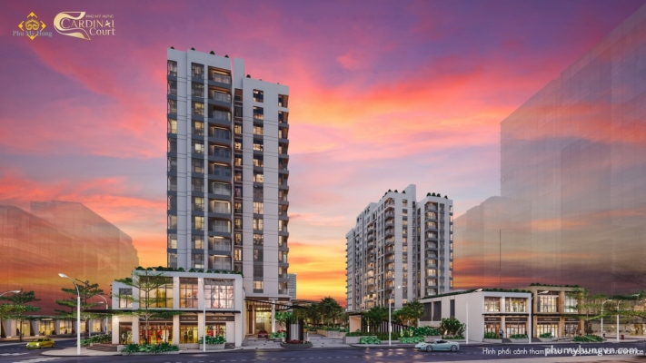 Phối cảnh tổng quan dự án Cardinal Court Phú Mỹ Hưng