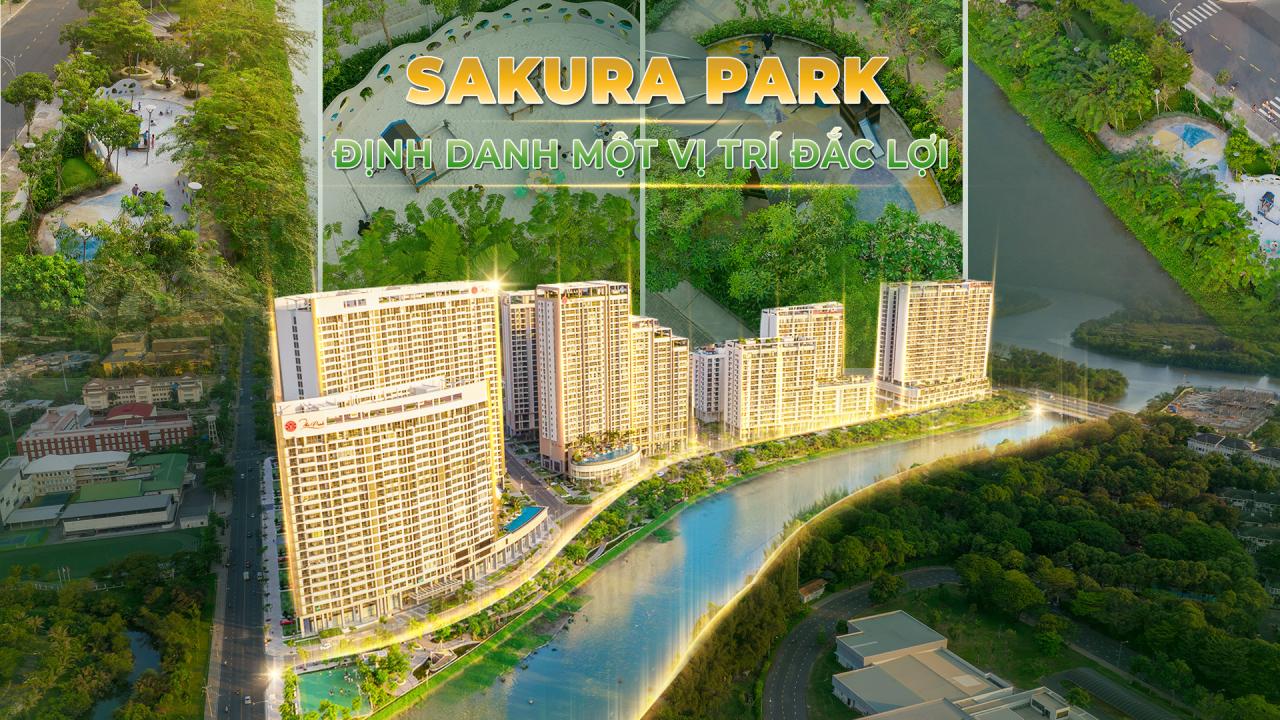 Sakura Park Midtown Phú Mỹ Hưng công viên Hoa Anh Đào nâng tầm dự án