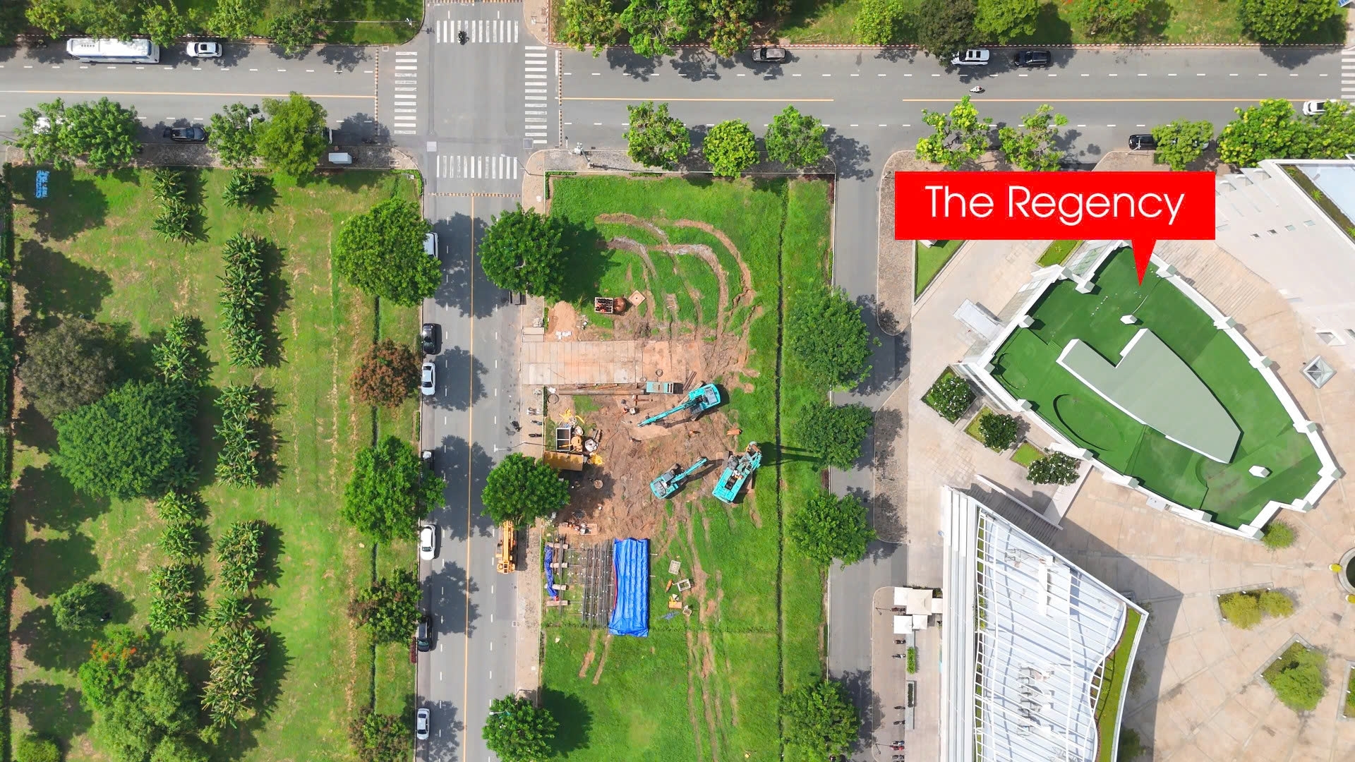 Mặt bằng tổng thể The Regency Phú Mỹ Hưng