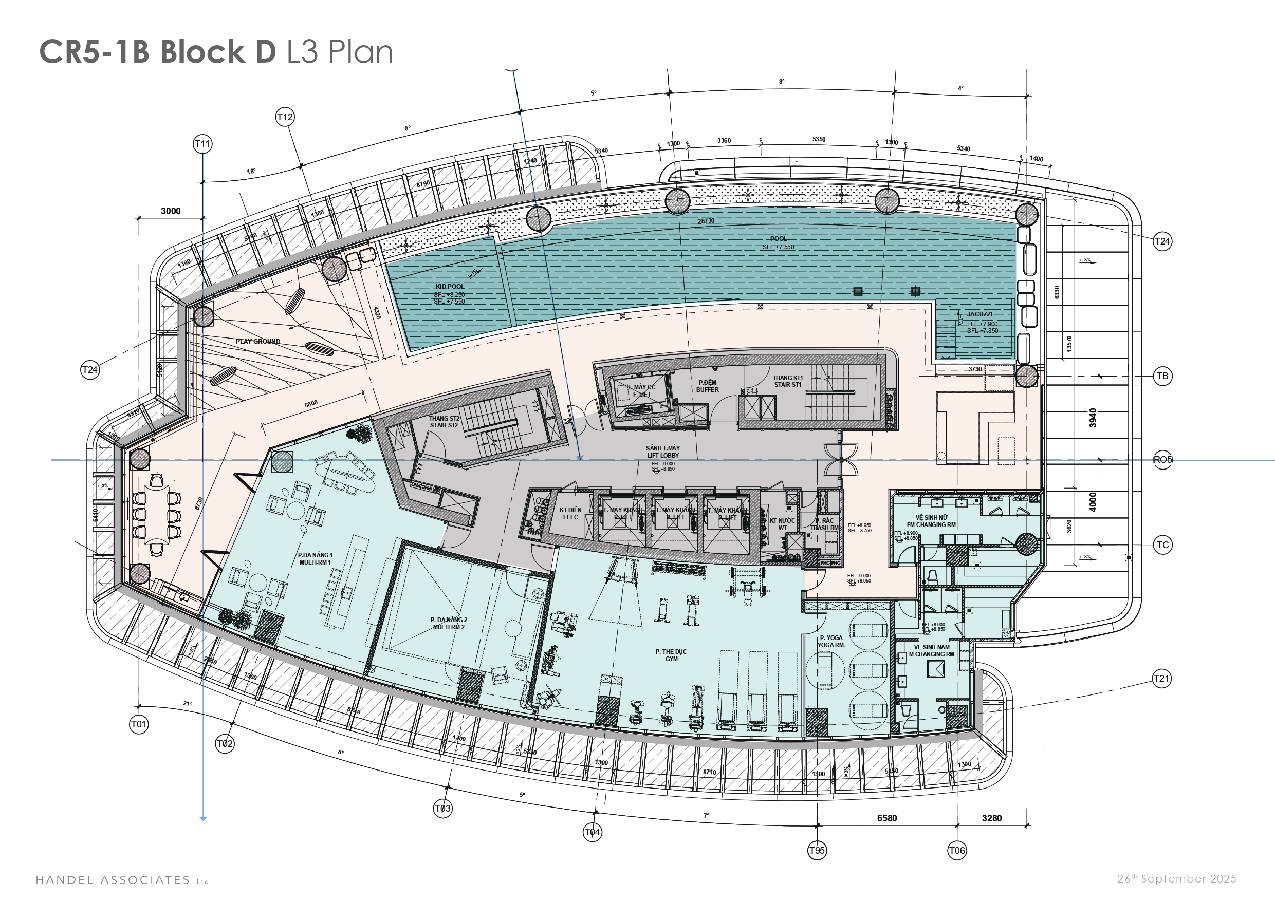 Mặt Bằng Tầng 3 The Regency Phú Mỹ Hưng