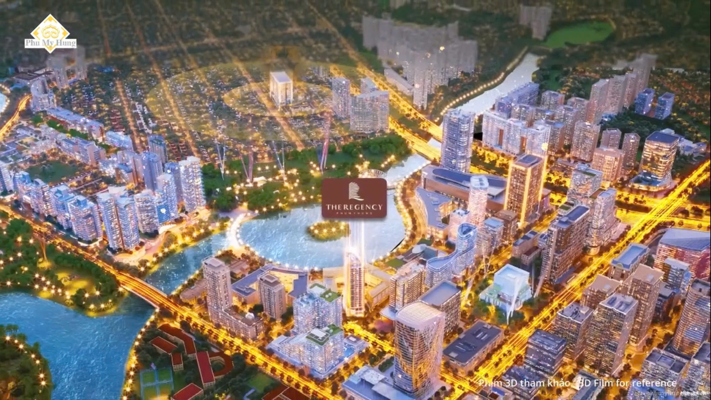 Ví Trí Dự Án The Regency Phú Mỹ Hưng