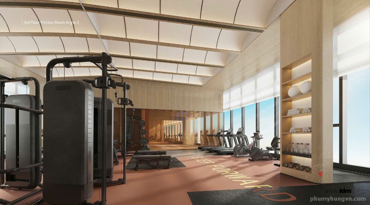 Phòng GYM The Regency Phú Mỹ Hưng