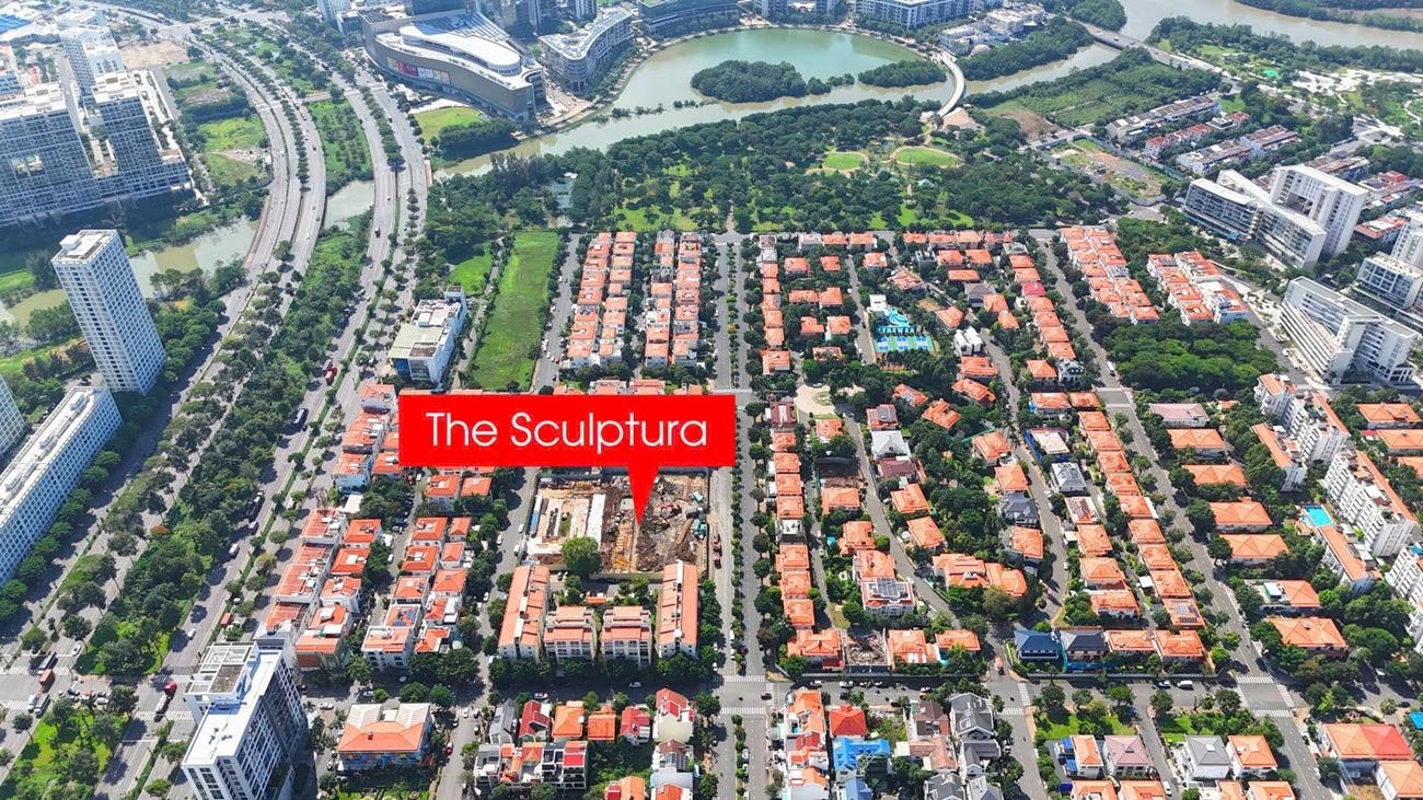 Hình Ảnh Thực Tế Vị trí The Sculptura Phú Mỹ Hưng