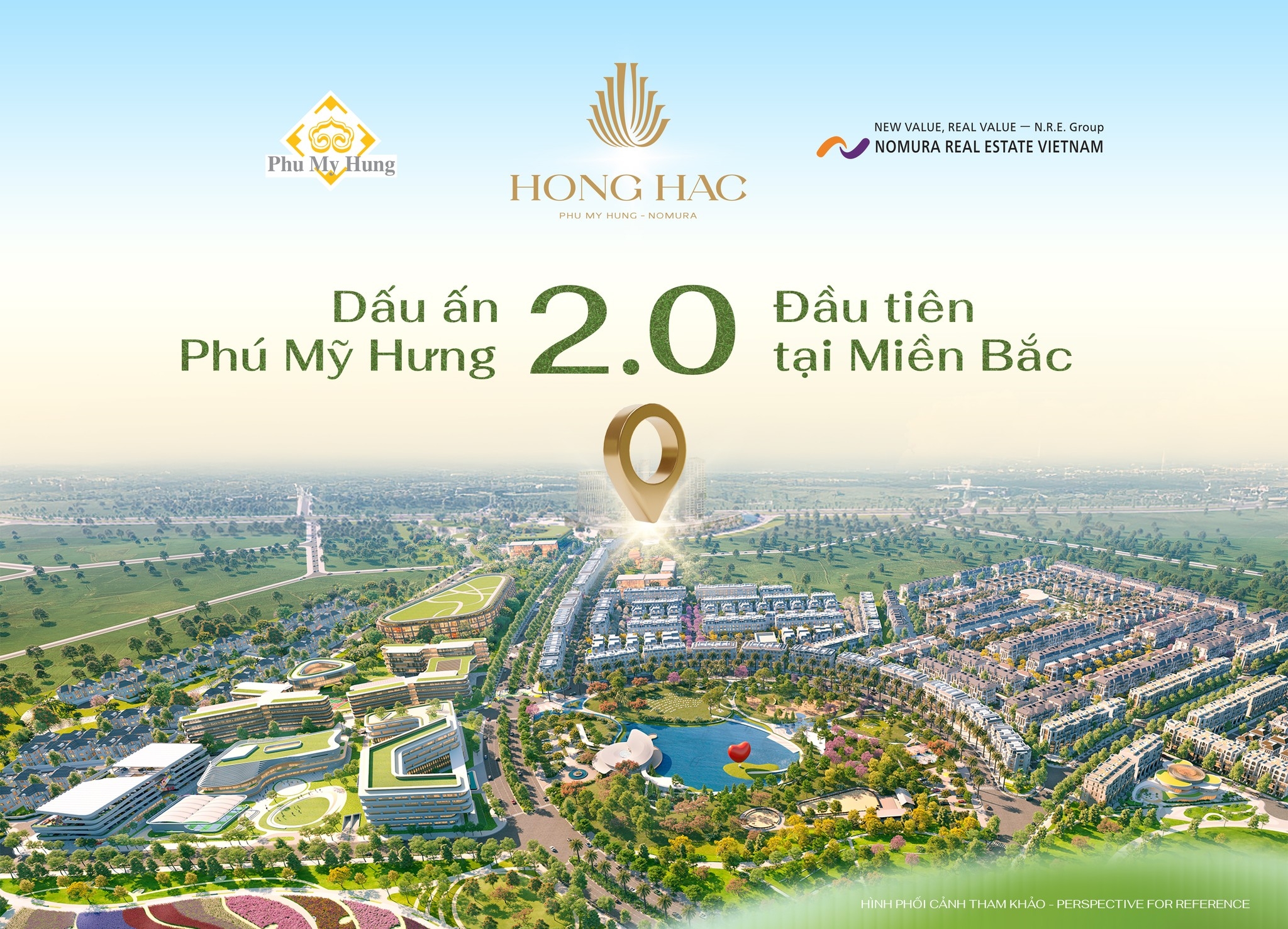 Phối cảnh dự án Hồng Hạc City