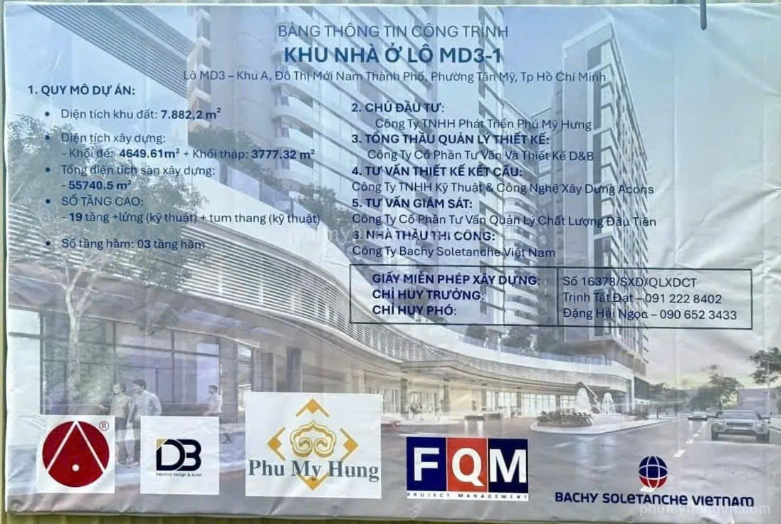 Bảng thông tin quy hoạch mặt bằng The Maverick Phú Mỹ Hưng mới nhất Bảng thông tin quy hoạch mặt bằng The Maverick Phú Mỹ Hưng mới nhất