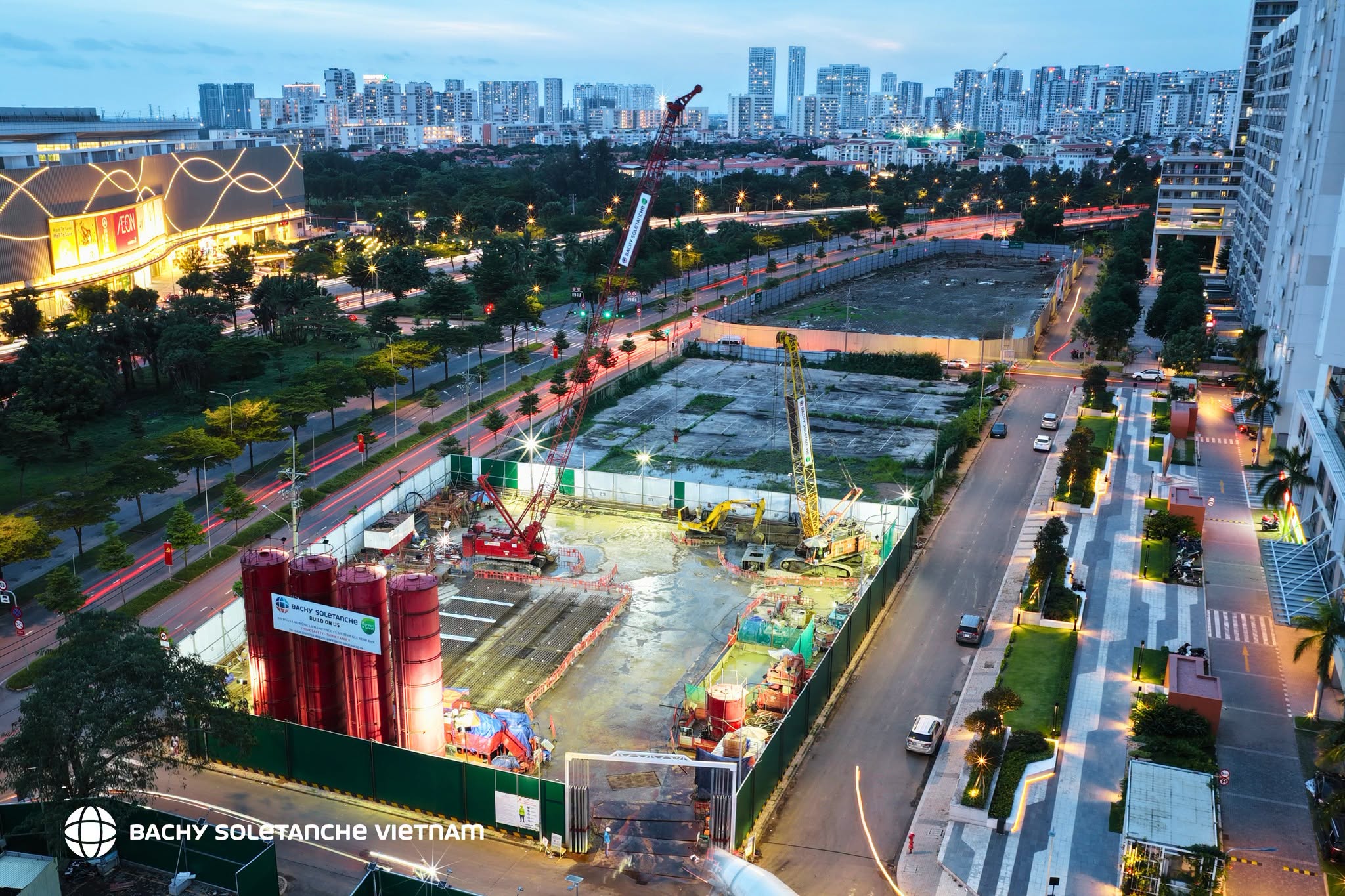 Vị trí dự án The Monash đối diện Crescent Mall